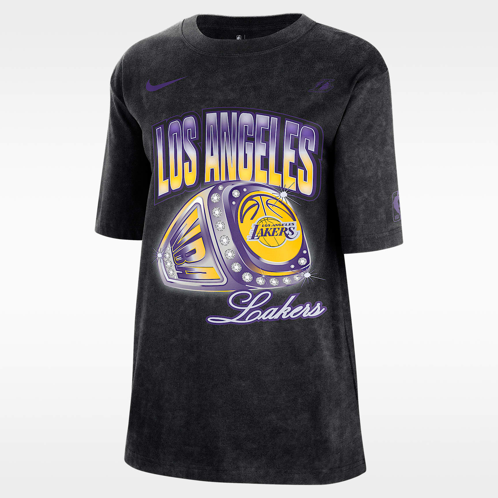 Los Angeles Lakers Courtside Women's Nike NBA T-Shirt. Nike.com